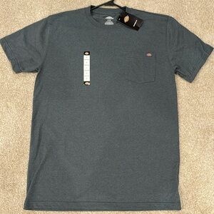 Dickies Heavyweight Pocket Tee Blue Size LT/GL